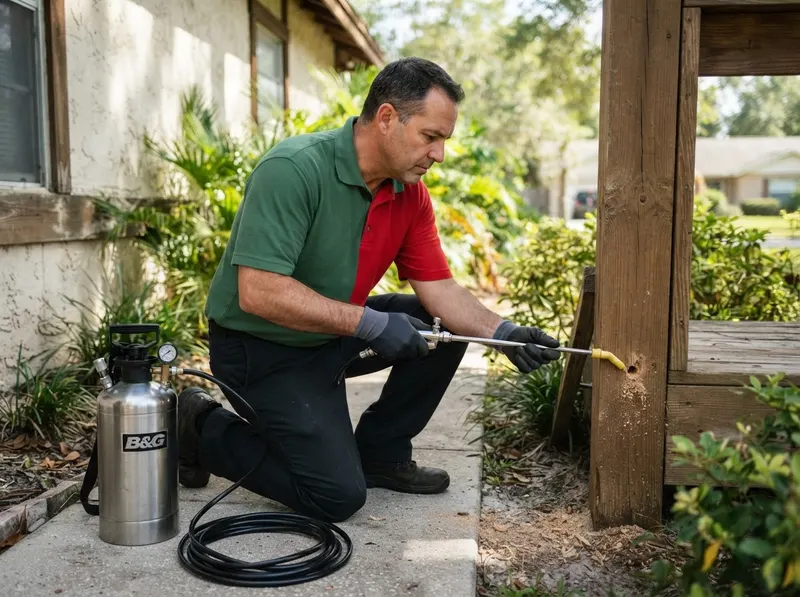 Drywood Termite Spot Treatment in Kissimmee, FL