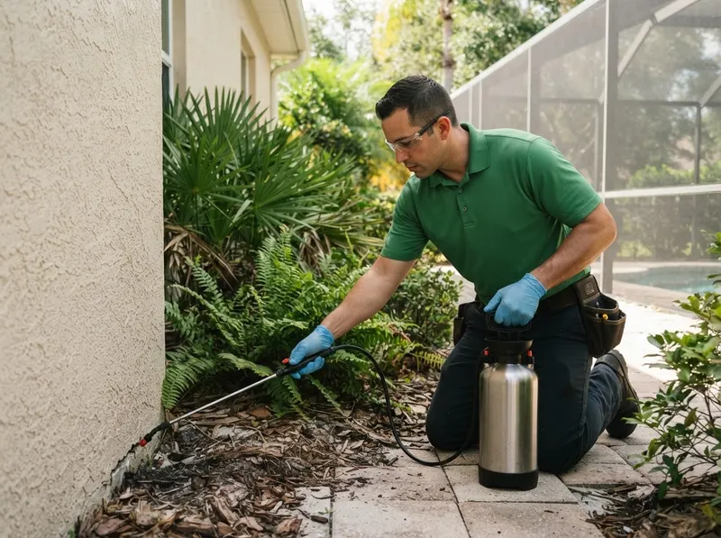 Palmetto Bug & American Cockroach Barrier Defense in Kissimmee, FL
